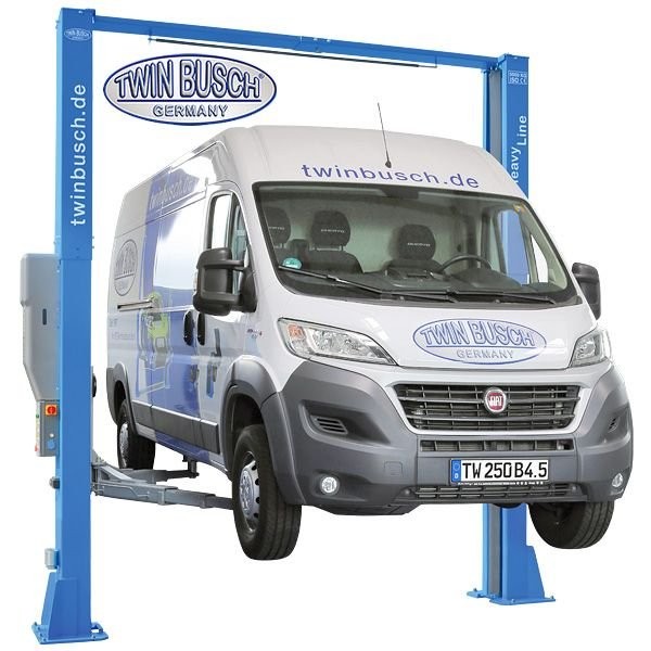 Hydraulický dvousloupový zvedák bezpřejezdový HEAVY-LINE TW 250 B4.5 - 5,0t (1)