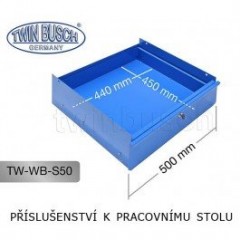 Šuplík k pracovního stolu Twin Busch (1)