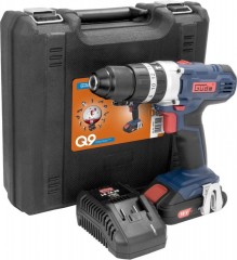 GÜDE Akumulátorový šroubovák
s příklepem BSB 18-201-30K